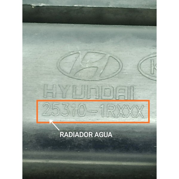 Kit Radiador Veloster 2010/2016 253101rxxx