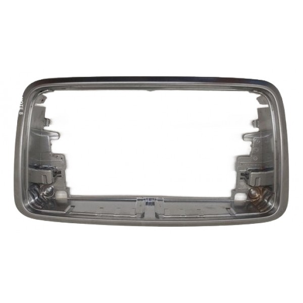 Moldura Multimídia Mercedes Gla200 2015 2017 2019 Prateado