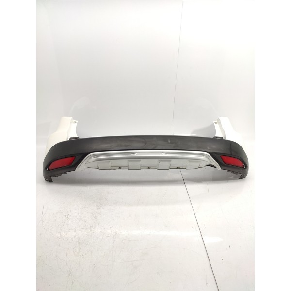 Parachoque Honda Hrv Traseiro 2015 2016/2021 Liso Original Branco