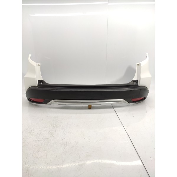 Parachoque Honda Hrv Traseiro 2015 2016/2021 Liso Original Branco