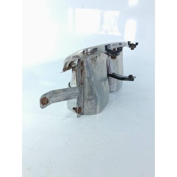 Ponteira Escapamento Hyundai Veloster 1.6 2011/2014 Original Cinza