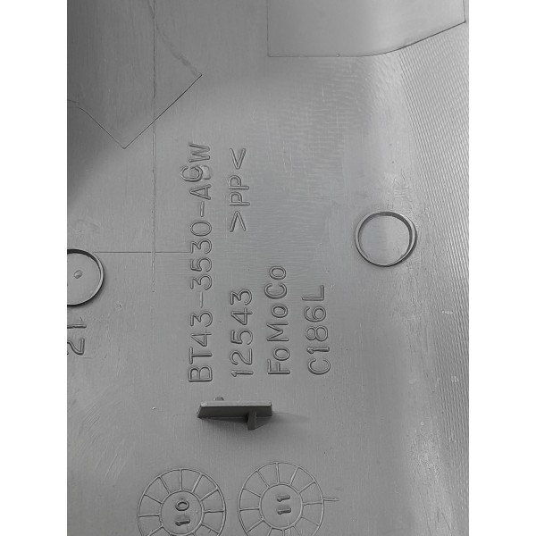 Acabamento Painel Instrumento Ford Edge 10/2015 Bt433530acw Marrom-claro