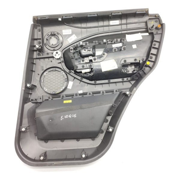 Forro Porta Evoque Traseiro Esquerdo 2016/2020 Bj3225569a Preto