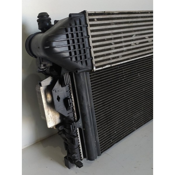 Conjunto Radiador Evoque Gas 2011/2018 Completo Impecavel