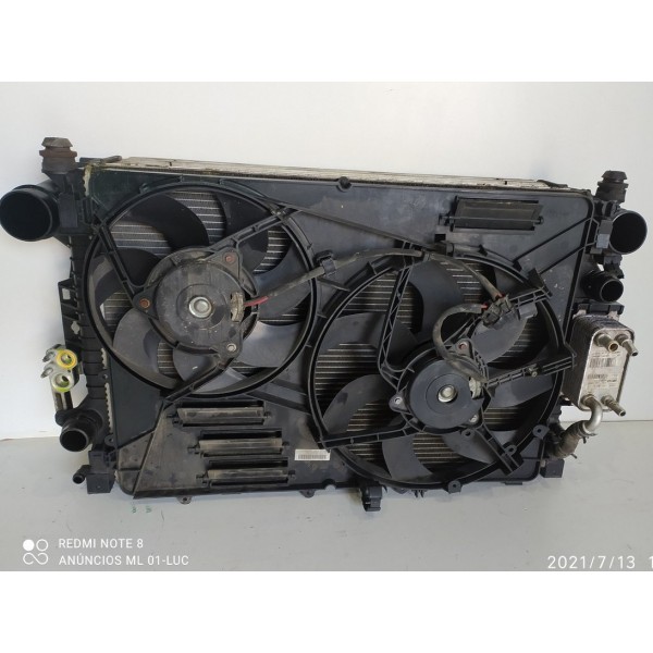 Conjunto Radiador Evoque Gas 2011/2018 Completo Impecavel