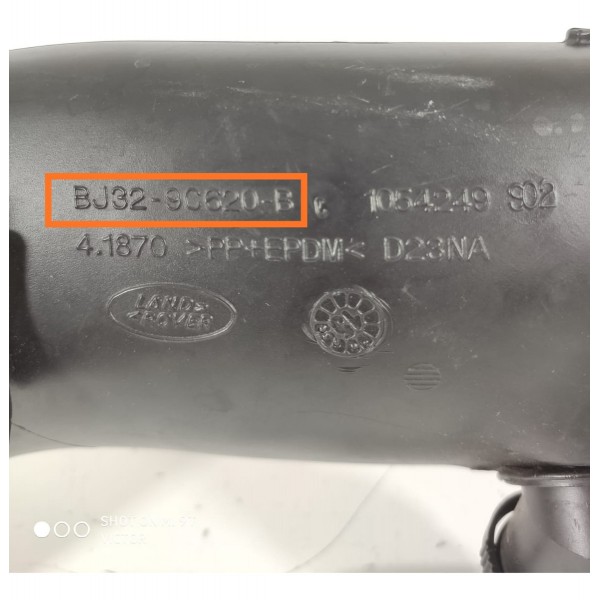 Mangueira Filtro Ar Discovery Sport Evoque 2017 Bj329c620