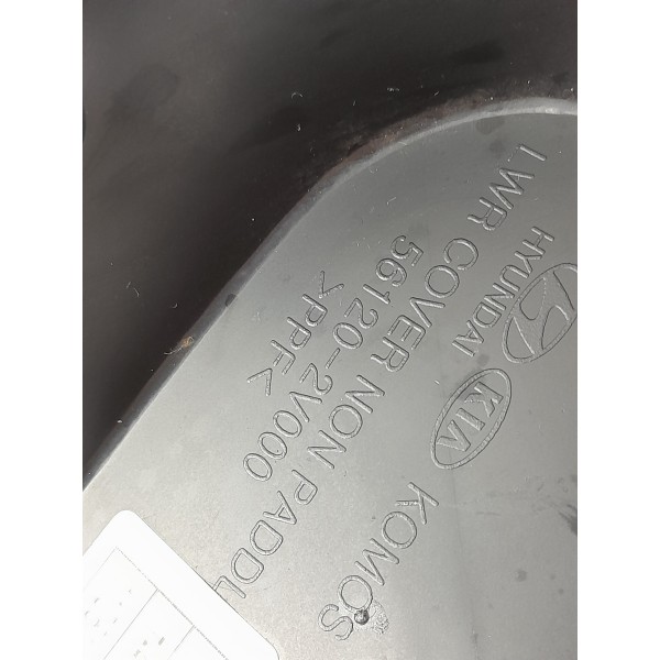 Acabamento Traseiro Volante Veloster 561202v000 Preto