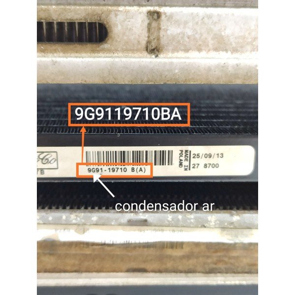 Kit Radiador Evoque Gasolin Diesel 2011/2019 Det 6g918005fd
