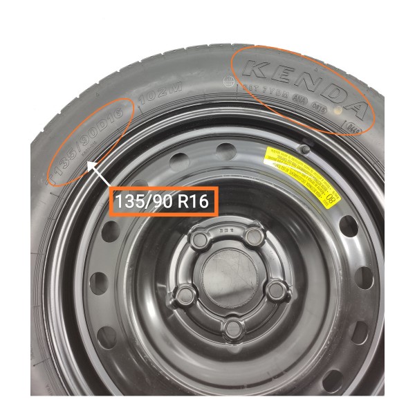 Estepe Hrv 135/90 R16 2015 2016/2021 Original