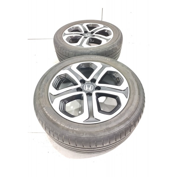 Jogo Roda Honda Hrv 225/50 R17 2014 2015/2021 Original