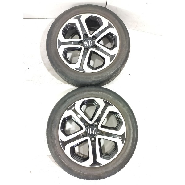 Jogo Roda Honda Hrv 225/50 R17 2014 2015/2021 Original