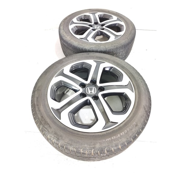 Jogo Roda Honda Hrv 225/50 R17 2014 2015/2021 Original