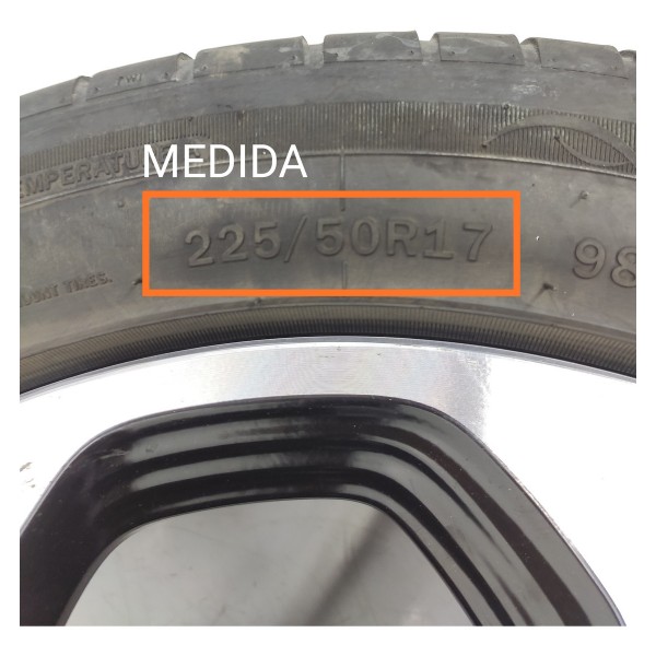 Roda Pneu Honda Hrv 225/50 R17 2014/2021 Original