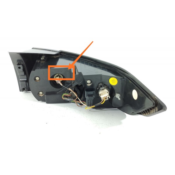 Lanterna Evoque Esquerda 2011 2012/2016 Sem Detalhe Original Esquerdo/motorista Preto