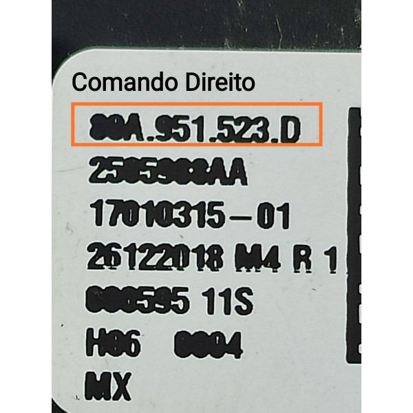 Comando Som Volante Audi Q5 Direito 2018/2021 80a951523d