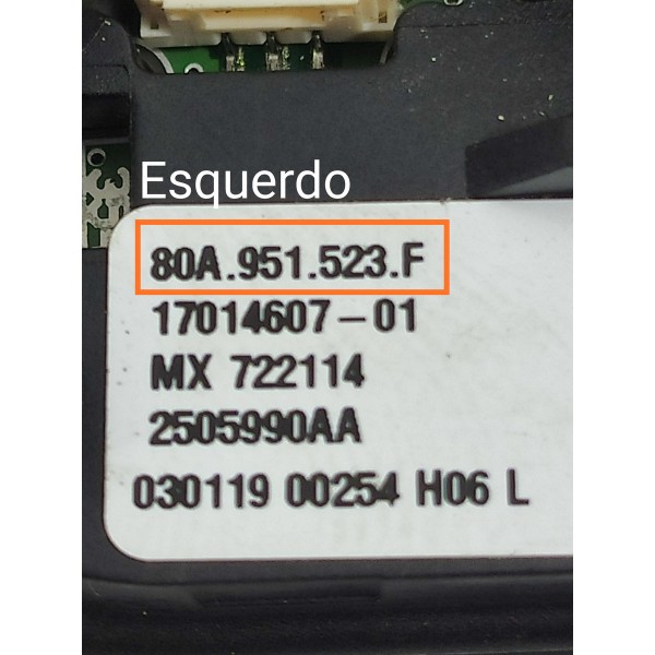 Borboleta Volante Esquerda Audi Q5 2018/2021 80a951523f