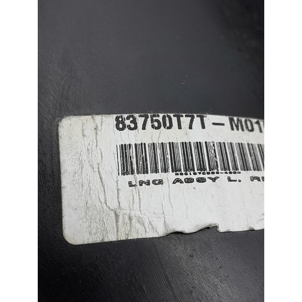 Forro Porta Honda Hrv Traseiro Esquerdo 2015/2021 83750t7t Preto