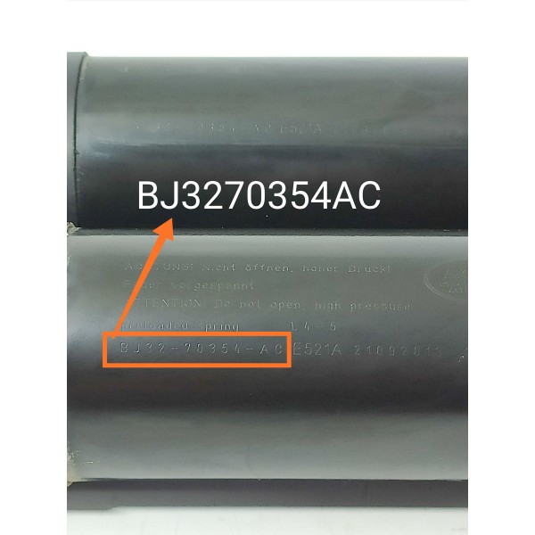 Amortecedor Eletrico Evoque Tampa Tras 2010/2019 Bj3270354ac