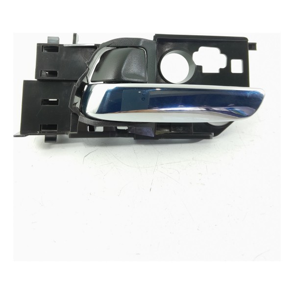 Macaneta Interna Honda Hrv Traseira Esquerda 2015/2021 Cromado Traseira