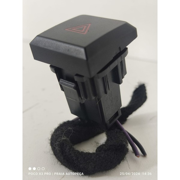 Botao Alerta Fusion 2009 2010 2011 2012 Original Rosa-pálido