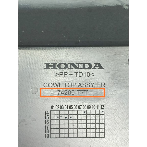 Grade Parabrisa Honda Hrv 2014/2021 74200t7t Fosco