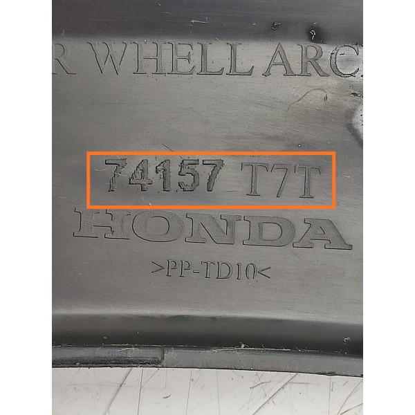Friso Moldura Paralama Honda Hrv Esquerdo 2015/2021 74157t7t