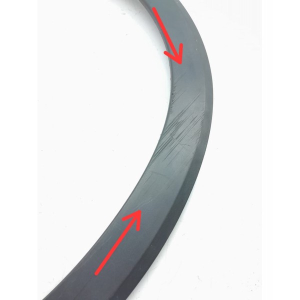 Moldura Lateral Honda Hrv Traseiro Dir 15/2021 74410t7t Det Preto