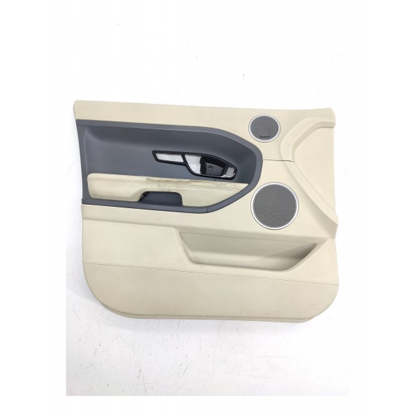 Forro Porta Evoque Dianteira Esq 2012/2019 Det Bj3220963a Creme
