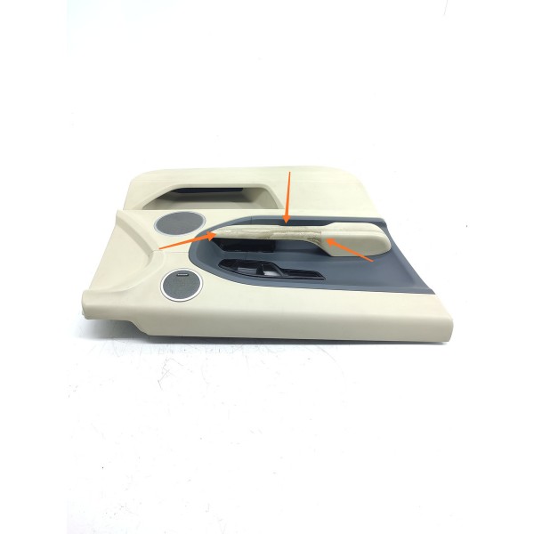 Forro Porta Evoque Dianteira Esq 2012/2019 Det Bj3220963a Creme