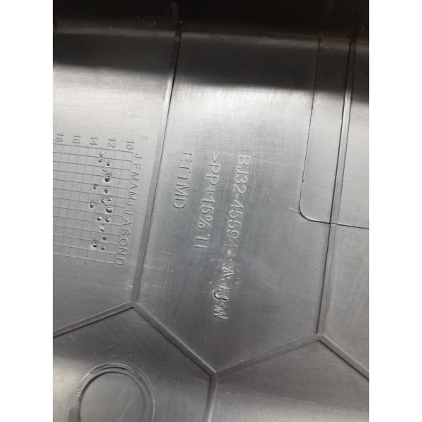 Acabamento Forro Tampa Traseira Evoque 11/2018 Bj3245594 Det Preto