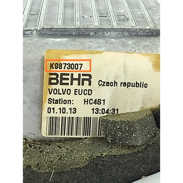 Radiador Ar Quente Discovery Sport Evoque 2012/2018 K9873007