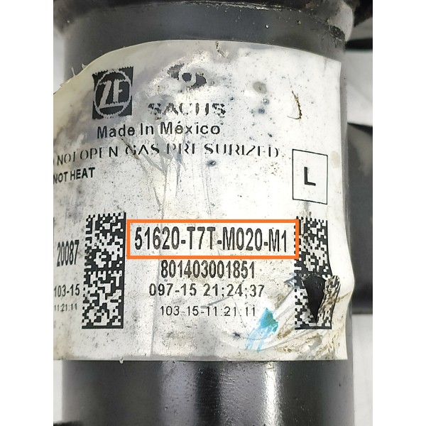 Torre Amortecedor Honda Hrv Dianteira Dir 2015/2021 51610t7t