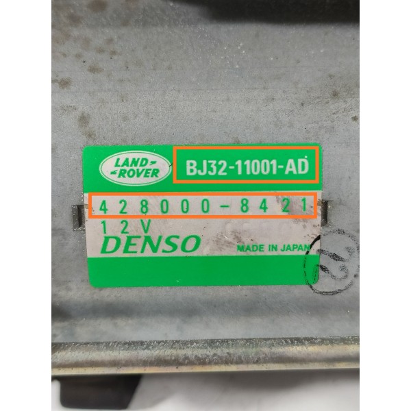 Motor Arranque Partida Evoque Gasolina 2012/2019 Bj3211001ad