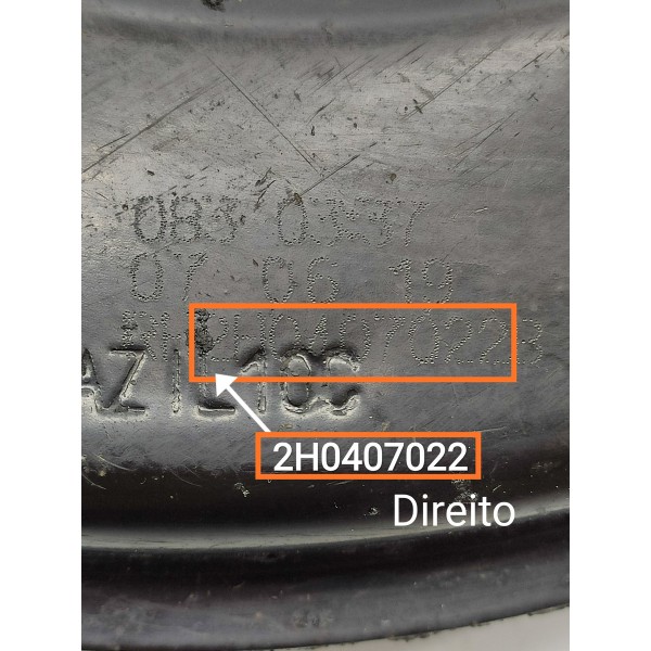 Bandeja Amarok Superior Direita 2010 2011/2023 2h0407022