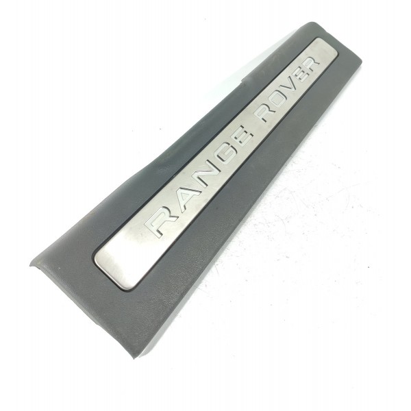 Soleira Led Porta Evoque Dianteira Dir 2012/2018 Bj3213200 Cinza