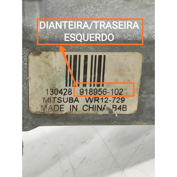 Motor Maquina Vidro Evoque Esquerdo 2012/2019 918956102