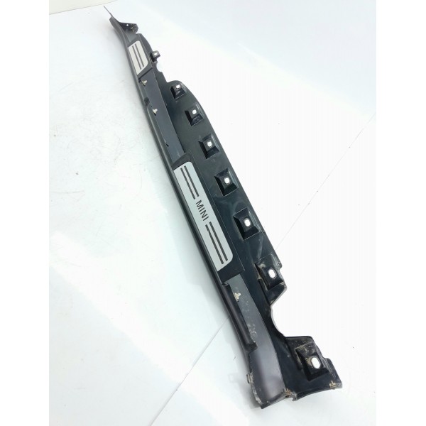 Spoiler Lateral Mini Cooper S 4 Portas Direita 11/2016 Det Preto