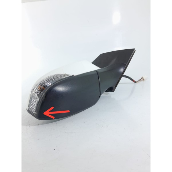 Retrovisor Corolla Direito Retratil 5 Fios 2015/2018 Det