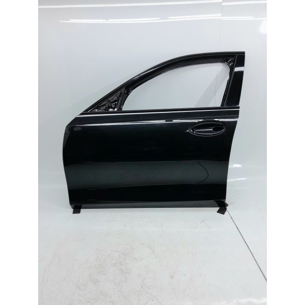 Porta Bmw 320 330 Dianteira Esquerda 2019/2025 Lisa Dianteira Esquerdo Preto