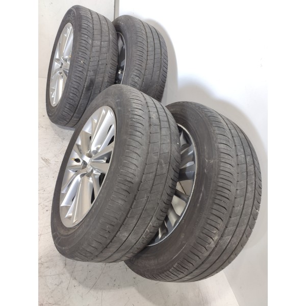 Roda Toyota Corolla 205/55 Aro 16   2015/2018 Det Original Prateado