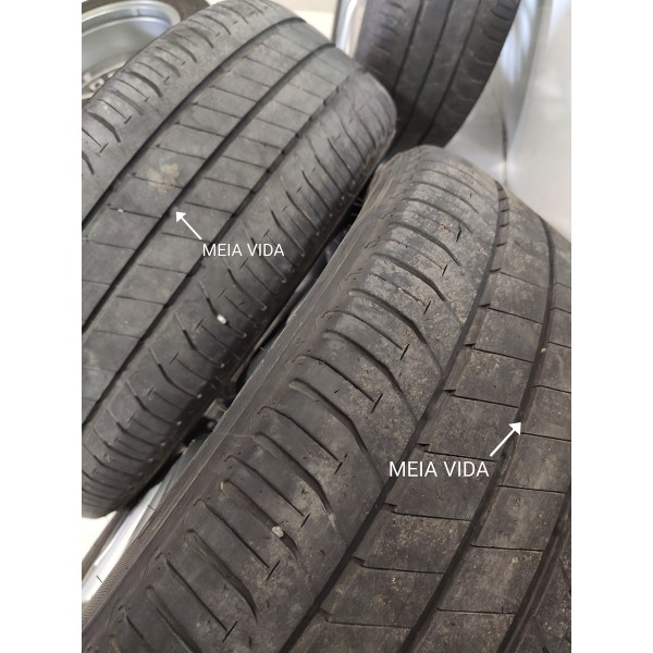 Roda Toyota Corolla 205/55 Aro 16   2015/2018 Det Original Prateado