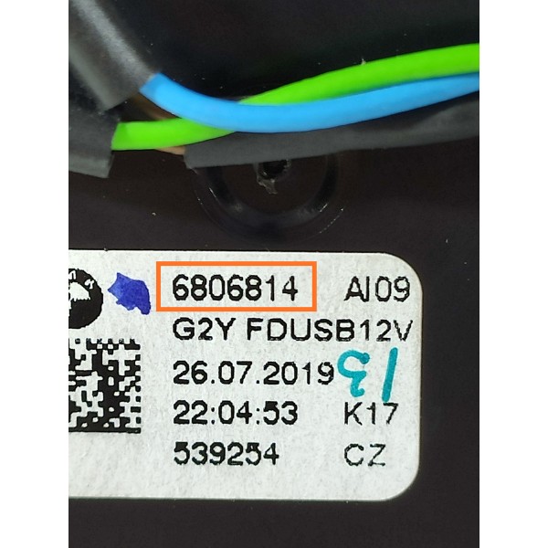 Difusor Ar Console Traseiro Bmw 320i 330 G20 19/2023 6806814