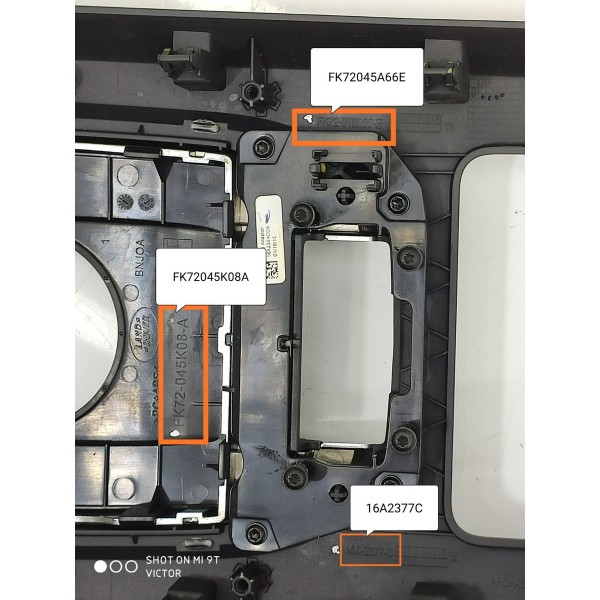 Moldura Console Discovery Sport 2014 2017 2019 16a2377c