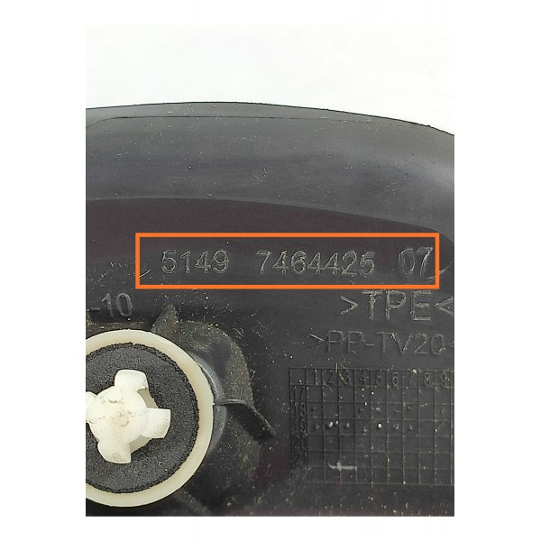 Acabamento Lanterna Bmw 320i 330i Esquerdo 2019/2023 7464425 Preto