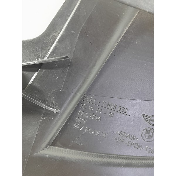 Acabamento Mini Cooper 4p Porta Traseira Dir 2011/2016