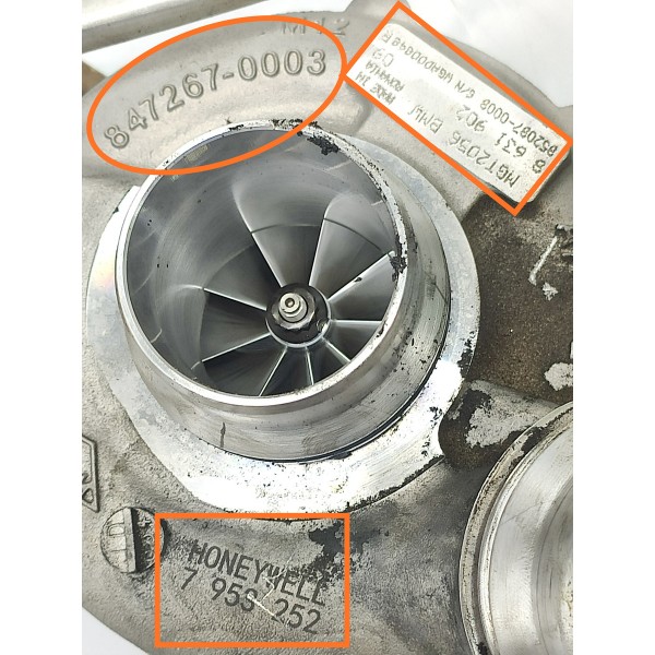 Turbina Bmw 320i X1 530 540 B48 G20 2.0 2019/2025 863190209