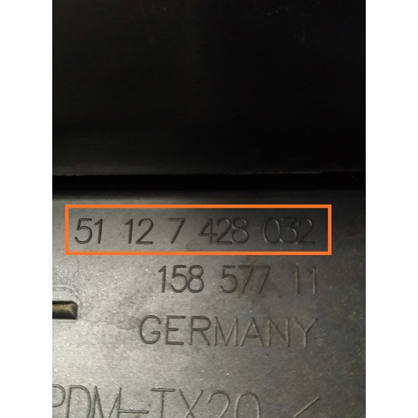 Spoiler Lateral Bmw 320 330 Gp Direito 2019/2025 51127428032 Preto