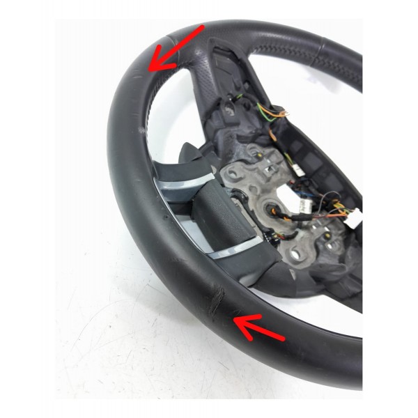 Volante Land Rover Evoque 2012/2019 Bj3m3f563ke Det Preto