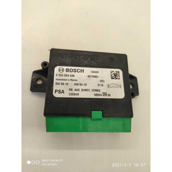 Módulo Estacionamento Citroen Ds4 Ds3 2012/2016 0263004546