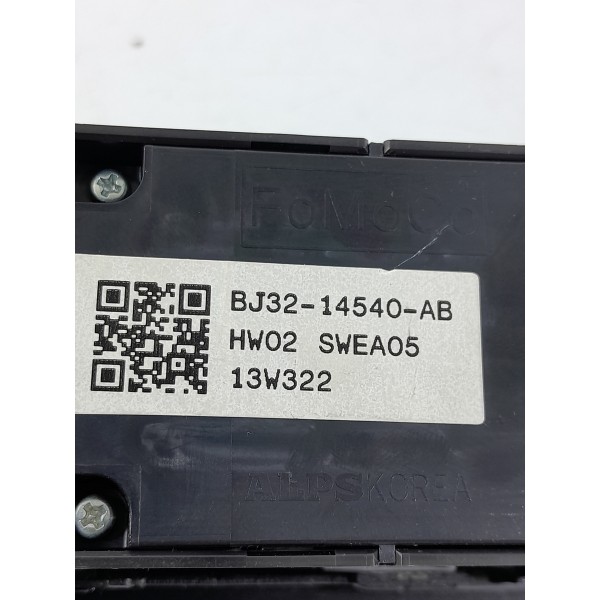 Comando Vidro Evoque Dianteiro Esq 2012/2019 Bj3214540ab Det